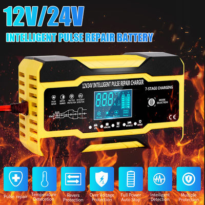 заряжатель батареи 12V ремонта ИМПа ульс 15A 24V для автомобильного аккумулятора стопа начала AGM